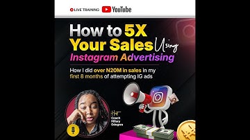 5X YOUR SALES AND BANK MILLIONS IN REVENUE FROM IG ADVERTISING