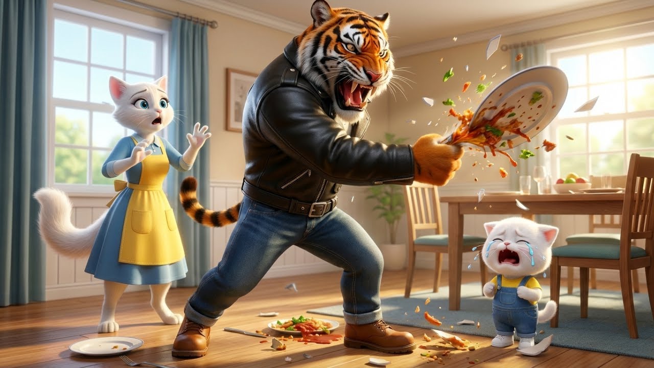 Selfish Tiger Dad  Picks Racing Over Family – Instantly Karma Hits!