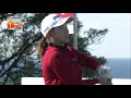ヨコハマタイヤゴルフトーナメント PRGRレディスカップ 大会第２日目 渋野日向子 1番ホール