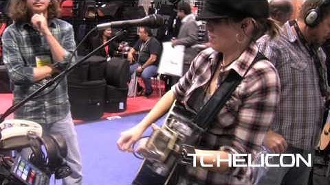 VoiceLive Touch is demonstrated by Christine Havrilla