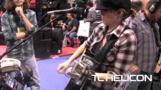 VoiceLive Touch is demonstrated by Christine Havrilla
