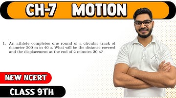 Question 1 Exercise | Motion Class 9th  Science New NCERT | By Rajeev Kumar |