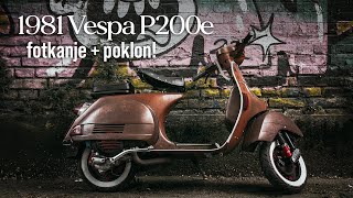 1981 Vespa P200e - fotkanje   giveaway