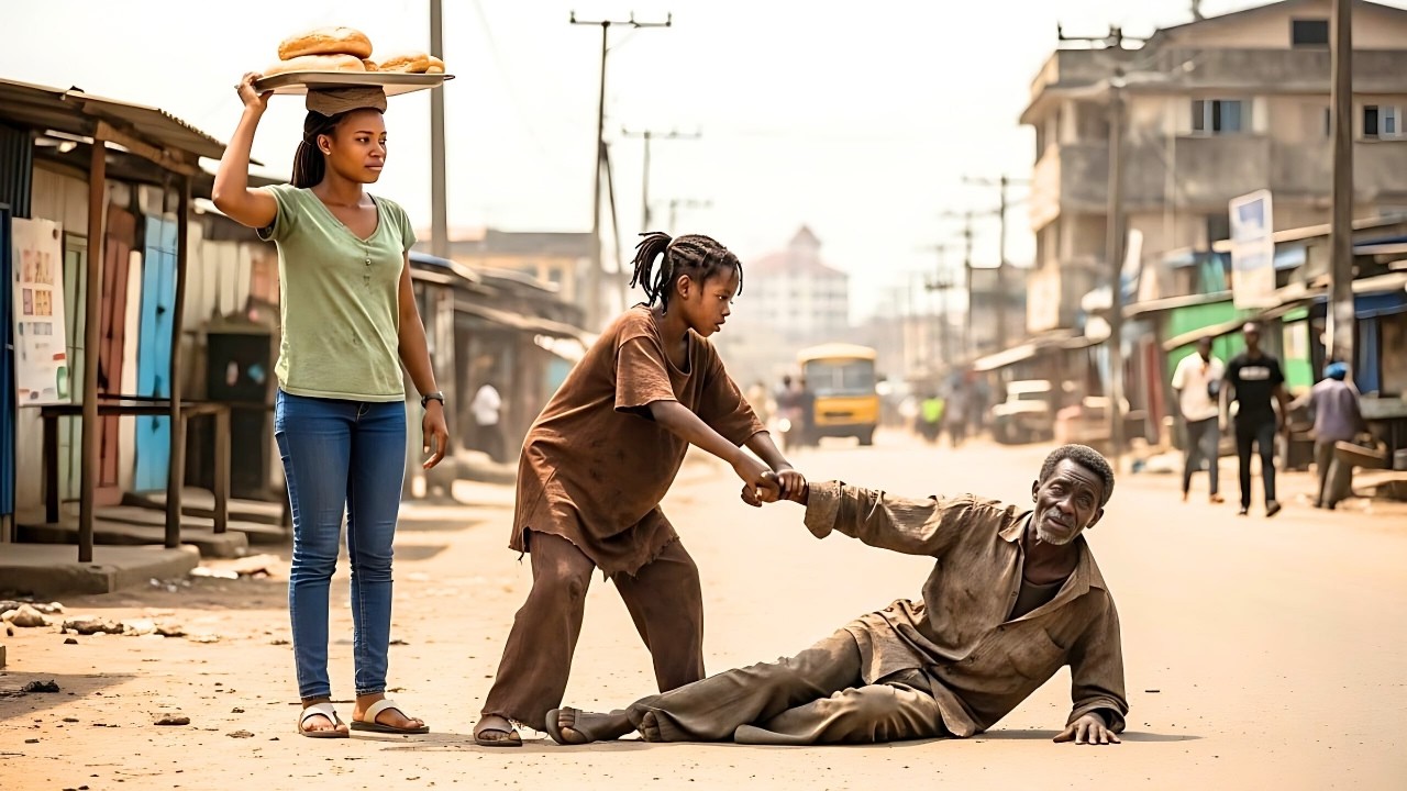 Бедная продавщица хлеба отдала все свои деньги бездомному нищему, не подозревая, что он тайный ми...