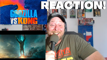 GODZILLA vs KONG Trailer REACTION! Official 2021 HBO MAX