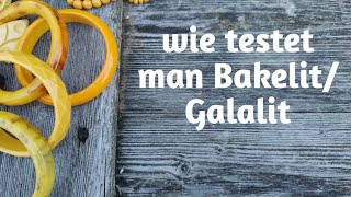 Wie testet man Bakelit/ galalit #flippen