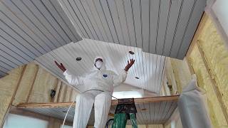 Ceiling Painted Shower Stall Plumbing Part 27