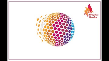 How to create Circle Pixel Logo using 3D Revolve Effect in illustrator