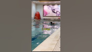 Trying Michael Phelps Swimming Workout w/ no experience #swimming #olympics #athlete #michaelphelps