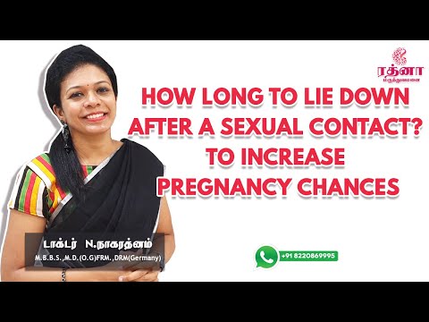 How Long to Lie down after a Sexual Contact? To Increase Pregnancy Chances - Video Editing Services Chennai | MS MediaCorp