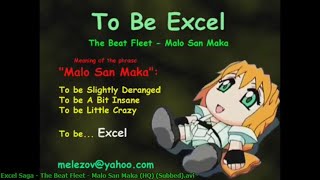 Melezov AMV -Excel Saga   The Beat Fleet   Malo San Maka