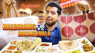 Haldirams vs. Bikanervala Thali Taste Test! | Honest Review | @cravingsandcaloriesvlogs