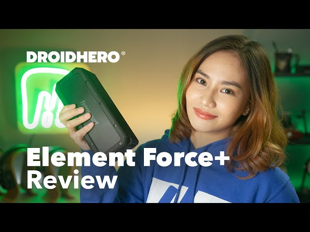 Tronsmart Element Force + (40W) Unboxing Review and Soundtest class=