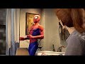 Spider Man Gets Awkward With Mary Jane In Spider Verse Suit