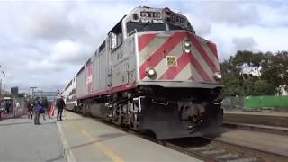 UP & Caltrain at South San Francisco, CA