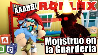 Monstruo en la Guarderia | Cuidado con el Monstruo Atrapa Bebes | Juegos Roblox en Español