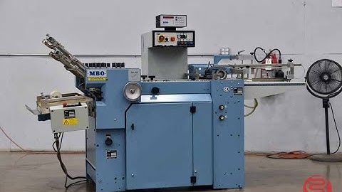 MBO B20 Pile Feed Paper Folder