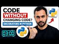 Python Decorators Tutorial | Modify Functions Without Changing Code | Python Series