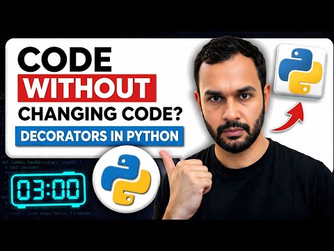Python Decorators Tutorial | Modify Functions Without Changing Code | Python Series
