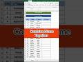 Add 2 Name Together in 1 Coumn | Excel Short | #shorts #youtubeshorts #trending