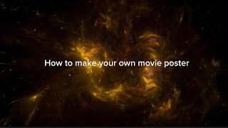 This is how to make your own movie poster screenshot 1
