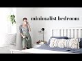 Minimalist Master Bedroom MAKEOVER | Before & After