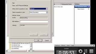 Configure Fine Grained Password Policies on Windows Server 2008 r2