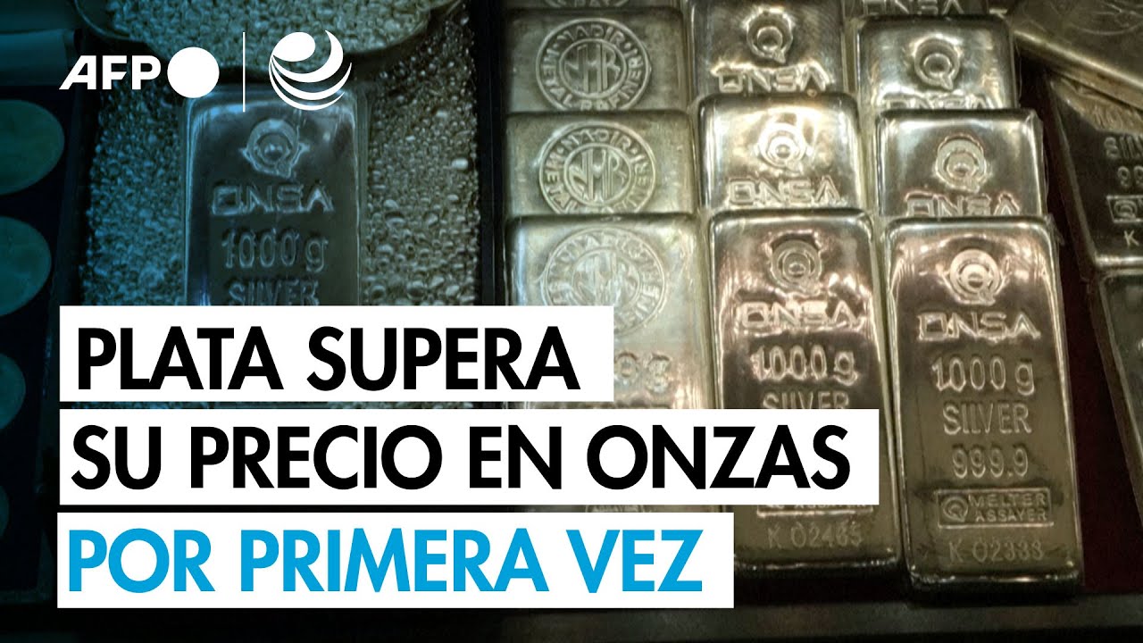 El precio de la plata supera los 75 dólares la onza por primera vez ...