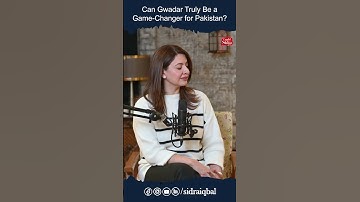 Can Gwadar Truly Be a Game-Changer for Pakistan? #sidraiqbal #interview #tariqmehmood #shorts