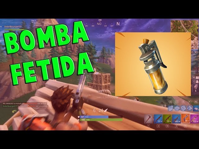 👉 NUEVA BOMBA FÉTIDA EN FORTNITE BATTLE ROYALE 