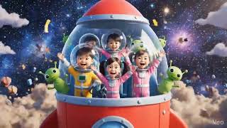 🌟 Rocket Song for Kids | Learning + Fun 🚀 (Super Catchy!)