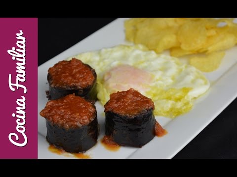 Morcilla asada con tomate y huevo frito | Javier Romero