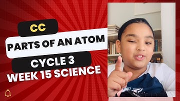 CC Cycle 3. Week 15 Science. Parts of an Atom