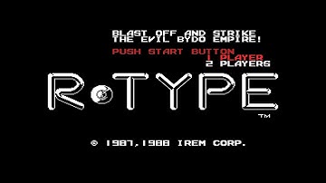 R-TYPE · アール・タイプ. MSX. Irem Corp. 1988. Full Playthrough