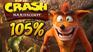 Crash Bandicoot 1 N. Sane Trilogy - Complete 105% Walkthrough (All Gems & Platinum Relics) 4K screenshot 5