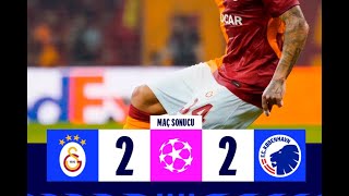 Galatasaray 2-2 Kopenhag Şampiyonlar Ligi Maç Özeti Hd