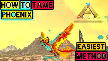 How to Tame a Phoenix Easiest Method Ark Mobile | Ark : Ultimate Mobile Edition