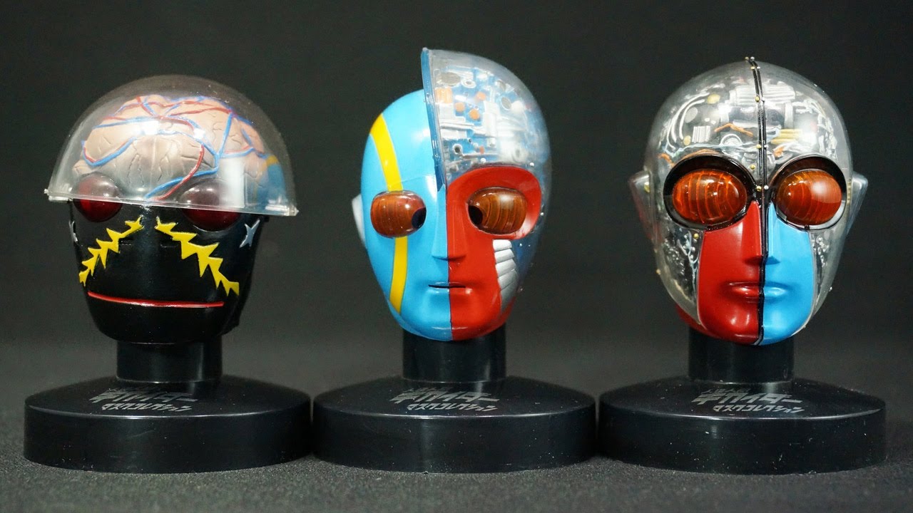 マスコレプレミアム 人造人間キカイダーマスクコレクションセット Kikaider01,Kikaider & Hakaider Mask  collection set