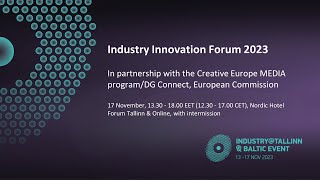 Industry Innovation Forum Tallinn 2023