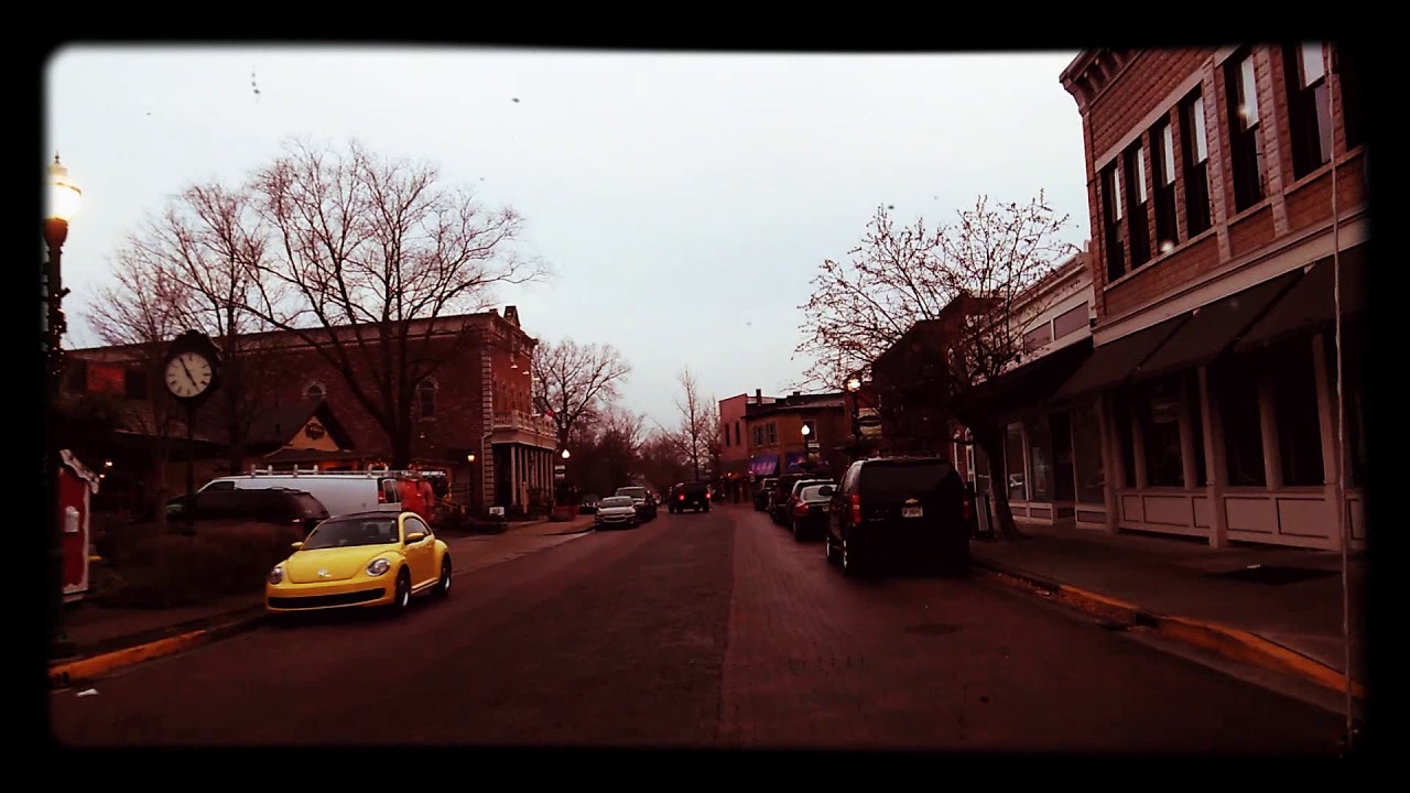 Zionsville, Main Street, USA, at Christmas. YouTube