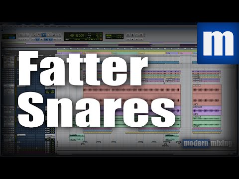 Simple Concepts for Mixing Thicker/Fatter Claps and Snares - ModernMixing.com