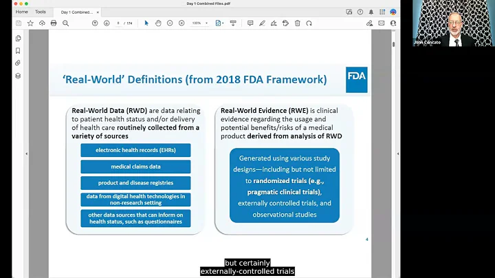 Addressing Challenges in the Design and Analysis of Rare Disease Clinical Trials - Day 1