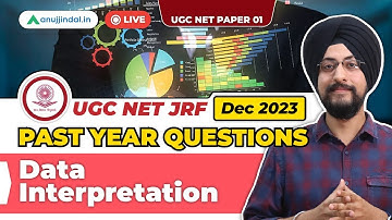 UGC NET Paper 1 PYQs | UGC NET Data Interpretation | Prepare for UGC NET December 2023 | Anuj Jindal