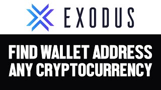 How To Find Your Wallet Address on Exodus (Find Bitcoin Wallet Address)