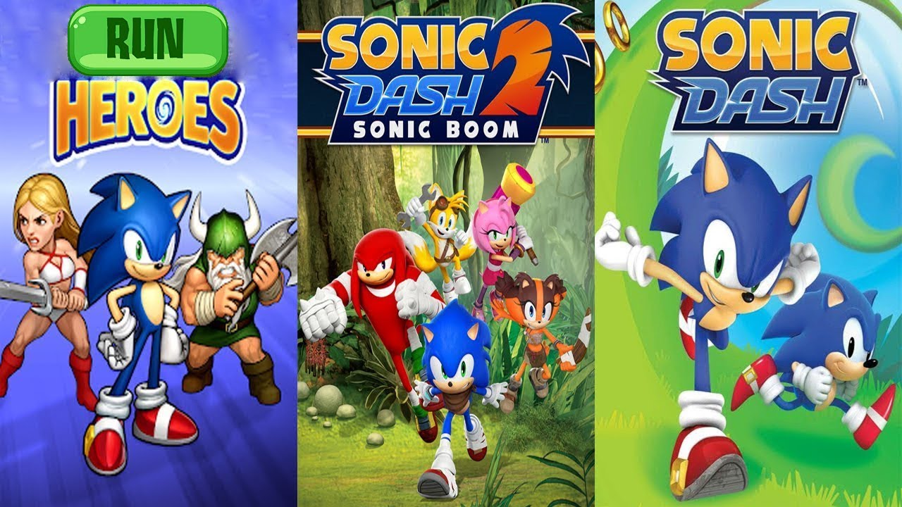 Sonic Dash 2: Sonic Boom vs Sonic Dash vs Sonic Forces Speed Battle ...