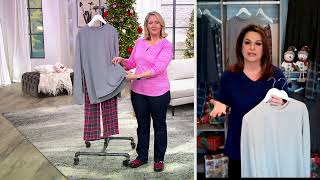 Cuddl Duds Men's Comfortwear Cozy Warmth Pajama Set on QVC