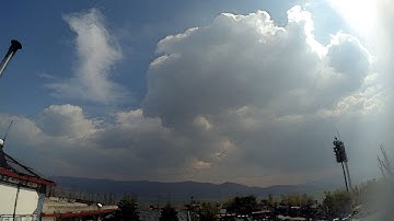 XiaoMi Yi Action Camera Time-lapse! Stormy China skies.