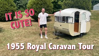 King Charles and Princess Anne’s Childhood Toy Caravan Tour