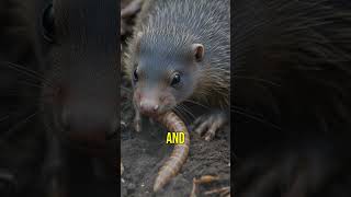 Meet the Incredible Digging Machines: Moles! 🐾 #facts