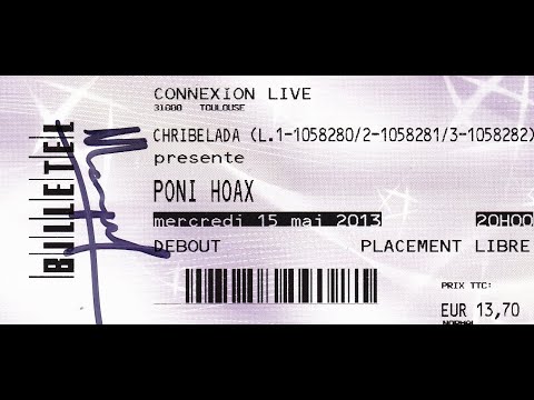 PONI HOAX (Nicolas KER) - The Word @ Connexion Live Toulouse 2013